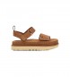 UGG Goldenstar brune læder sandaler