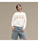 UGG Madeline Fuzzy Logo sweatshirt vit