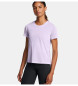 Under Armour Launch short sleeve t-shirt lilac