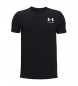 Under Armour T-shirt manica corta UA Sportstyle Left Chest nera