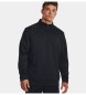 Under Armour Fleece-Kapuzenpullover mit Reißverschluss schwarz