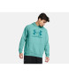 Under Armour UA Rival Fleece Logo HD turquoise sweatshirt