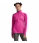 Under Armour Majica Tech 1/2 Zip - Twist roza