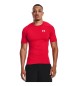 Under Armour HeatGear® Armour T-shirt met korte mouwen rood