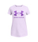 Under Armour Sportstyle Grafik-T-Shirt flieder