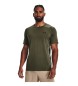 Under Armour HeatGear T-Shirt ajusté à manches courtes vert