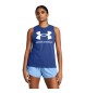 Under Armour Rival tank top blue