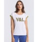 Victorio & Lucchino, V&L T-shirt met korte mouwen wit