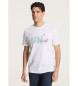 Victorio & Lucchino, V&L Basic short sleeve graphic t-shirt V&L leaves white
