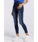 Victorio & Lucchino, V&L Jeans : Medium Box - Høj talje skinny skinny skinny navy