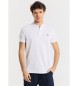 Victorio & Lucchino, V&L Basic short sleeve polo shirt with mao collar white