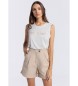 Victorio & Lucchino, V&L Short con tasche laterali beige