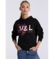 Victorio & Lucchino, V&L Hooded Sweatshirt 132533 Zwart