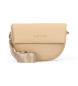 Valentino Pattina BIGS skuldertaske beige