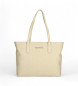 Valentino Pansy Shopper beige bag