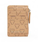 Valentino Etui na karty z monogramem w kolorze nude