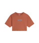 Vans Retro V Crew Crop II T-Shirt orange