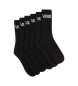 Vans Pack 6 Pares de Calcetines Classic Crew negro