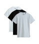 Vans Pack of 3 Basic T-shirts grey, white, black