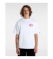 Vans T-shirt branca com spray