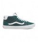 Vans Sapatilhas Mid Skool 37 em pele verde