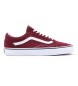 Vans Sapatilhas de couro Maroon Old Skool