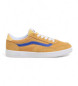 Vans Cruze Too Cc senffarbene Turnschuhe aus Leder