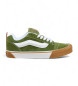 Vans Sneaker Knu Skool in pelle verde