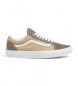 Vans Old Skool beige lædersko