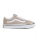 Vans Old Skool beige lædersko