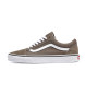 Vans Old Skool Leather Sneakers Colour Theory grey