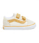 Vans Old Skool V beige Lederturnschuhe