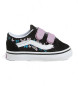 Vans Baskets en cuir Old Skool V noir