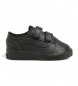 Vans Old Skool V Leder Turnschuhe schwarz