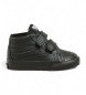 Vans Baskets Sk8-Mid Reissue en cuir noir