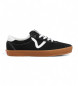 Vans Sapatilhas de couro Sport Low pretas