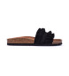 Verbenas Rocio Serraje Volante - sandaler i svart läder