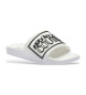 Versace Jeans Couture Weie Logo-Flip-Flops