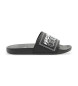 Versace Jeans Couture Zwarte teenslippers met logo