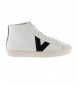 Victoria Skórzane buty sportowe  1126163 biały, czarny 