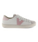 Victoria Berlin Sneakers Leder & Spaltleder weiß, rosa