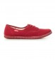 Victoria Sneakers di tela rossa
