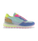 Victoria Multicoloured Luna Leather Slippers