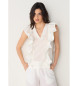 Victorio & Lucchino, V&L Blusa bianca con volant