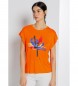 Victorio & Lucchino, V&L T-shirt orange  manches courtes