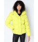 Victorio & Lucchino, V&L Yellow quilted puffer coat