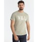 Victorio & Lucchino, V&L T-shirt z grafiką w kolorze zielonym