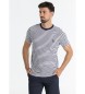 Victorio & Lucchino, V&L T-shirt con stampa a righe blu