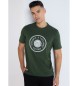 Victorio & Lucchino, V&L Kortærmet T-shirt med grønt logo
