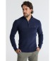 Victorio & Lucchino, V&L Camisola com fecho de correr azul-marinho Perkins